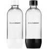 SodaStream JET bottle 2x 1 l, baltas/juodas