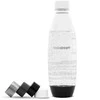 Sodastream plastikinių butelių dangtelių rinkinys 2 vnt., baltos spalvos
