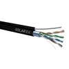 Solarix lauko instaliacijos kabelis FTP CAT5e PE kabelis 305m / konsolinė dėžutė SXKD-5E-FTP-PE-SAM