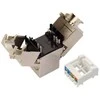 Solarix 10G samořezný Keystone CAT6A STP RJ45 SXKJ-10G-STP-BK-SA