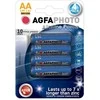 Solight AgfaPhoto Power alkaline batteries LR06/AA, blister 4pcs