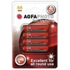 Solight AgfaPhoto zinc AA batteries, blister 4pcs