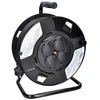 Solight būgno ilgintuvas, 4 lizdai, lauko, 50 m guminis kabelis, 3x 1,5 mm2, IP44