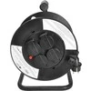 Solight būgno ilgintuvas, 4 lizdai, lauko, 25 m guminis kabelis, 3x 1,5 mm2, IP44