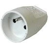 Solight direct socket, IP20, baltas