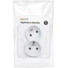Solight 5B172 dvigubas stalčius Plonas baltas