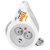 „Solight“ prailgintuvas ant būgno, USB-A+C, 2 lizdai, 10 m