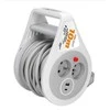 „Solight“ prailgintuvas ant būgno, USB-A+C, 2 lizdai, 10 m