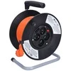 Solight būgno ilgintuvas, 4 lizdai, 25m, oranžinis laidas, 3x 1,5mm2