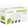 Solight ECOLUX LED lemputė 3 pak. 12W