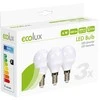 Solight ECOLUX LED lemputė (E14) 6W 3 pak