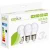 Solight ECOLUX LED lemputė Ecolux (E27) 3 pak. 6W