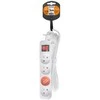Solight ilgintuvas, 4 kištukiniai lizdai, baltas, jungiklis, 3m