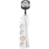 Solight ilgintuvas, 4 lizdai, baltas, 1,5m