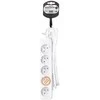 Solight ilgintuvas, 5 lizdai, baltas, 2m