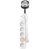 Solight ilgintuvas 5 lizdai 1,5 m baltas