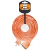Solight prailginimo laidas - jungtis, 1 lizdas, 10m, 3 x 1mm2, oranžinis