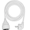 Solight prailginimo laidas - jungtis, 1 lizdas, 5m, 3 x 1mm2, baltas