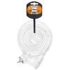 Solight prailginimo laidas - jungtis, 1 lizdas, 10m, 3 x 1mm2, baltas