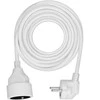 Solight prailginimo laidas - jungtis, 1 lizdas, 7m, 3 x 1mm2, baltas