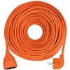 Solight prailginimo laidas - jungtis, 1 lizdas, 25m, 3 x 1,5mm2, oranžinis
