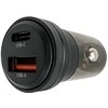 Solight automobilinio įkroviklio adapteris 30W USB-C + A, juodas