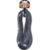 Solight flekso kabelis, 10m, 2 x 1,5mm2, guminis H05RR-F2, juodas