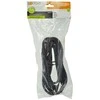 Solight flekso kabelis, 2x 1,5mm2, guminis, juodas, 5m