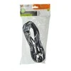 Solight flekso kabelis, 2x 1mm2, guminis, juodas, 5m
