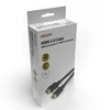 Solight HDMI laidas su eternetu, HDMI 2.0 A jungtis - HDMI 2.0 A jungtis, lizdinė plokštelė, 3m