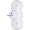 Solight hub, 3 x 10A, baltas