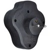Solight hub, 3 x 10A, juodas, switch