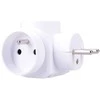 Solight hub, 3x 10A, baltas