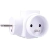 Solight hub, 3x 10A, baltas
