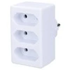 Solight hub, 3x 2,5A, baltas