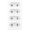 Solight hub, 4x 2,5A, baltas