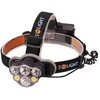 Solight LED įkraunamas galvos žibintuvėlis, 550 lm, ličio jonų, USB