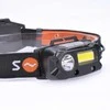 Solight LED įkraunamas priekinis žibintas, 3W + COB, 150+60lm, ličio jonų