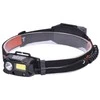 Solight LED įkraunamas priekinis žibintas, 3W + COB, 150+60lm, ličio jonų