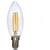 Solight LED lemputė retro, žvakė 4W, E14, 3000K, 360°, 440lm