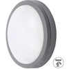 Solight LED lauko apšvietimas su jutikliu Siena, pilkas, 20W, 1500lm, 4000K, IP54, 23cm