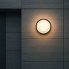 Solight LED outdoor lighting with sensor, 3 CCT, 15/18/20W, 1800lm, 22cm, 2in1 - baltas and juodas cover