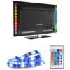 Solight LED RGB juostelė televizoriui, 2x 50cm, USB, jungiklis, pultelis