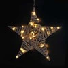 Solight LED rotango žvaigždė, 40x LED, 2xAA, 40cm
