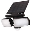 Pakabinamas šviestuvas Solight LED saulės šviestuvas su jutikliu, 8W, 600lm, Li-on, juodas