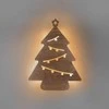 Solight LED sienų puošmena Kalėdų eglutė, 24x LED, 2x AA