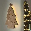 Solight LED sienų puošmena Kalėdų eglutė, 24x LED, 2x AA