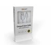 „Solight“ „Lightning“ laidas, USB 2.0 A jungtis - „Lightning“ jungtis, silikoninis, 2 m