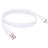 „Solight“ „Lightning“ laidas, USB 2.0 A jungtis - „Lightning“ jungtis, silikoninis, 1 m