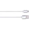 „Solight“ „Lightning“ laidas, USB 2.0 A jungtis - „Lightning“ jungtis, silikoninis, 2 m